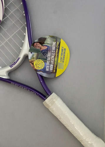 Imagen 5 de 6 de Raqueta De Tenis Wilson Serena 23 Niña De 7 A 9 Años