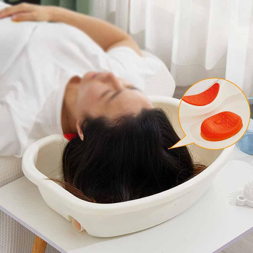 Bañera De Lavado De Cabello Enjuague Tazón De Limpieza