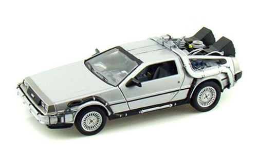 Carro Delorean De Volta Pro Futuro 1 1:24 Welly