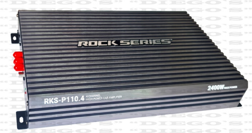 Imagen 6 de 7 de Amplificador Rock Series Rks-p110.4 2400w Clase A/b