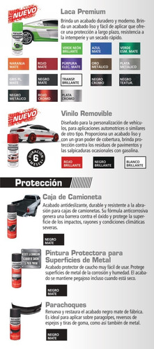 Rust-oleum Pintura Aerosol Custom Premium Cromo Rojo