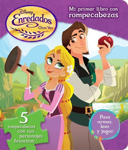 Mi Primer Libro Con Rompecabezas. Disney-enredados Otra Vez