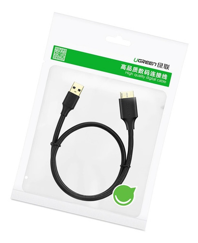 Ugreen 1m Cable Pvc Usb 3.0 - Micro Usb 3.0 Carga - Datos Pc