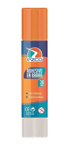 Adhesivo En Barra Pegamento 36gr Ezco