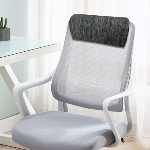 Cabeza Reclinable De Almohada De Almohada De Gris Negro