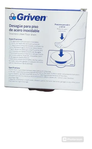 Desagüe Para Piso De Boton