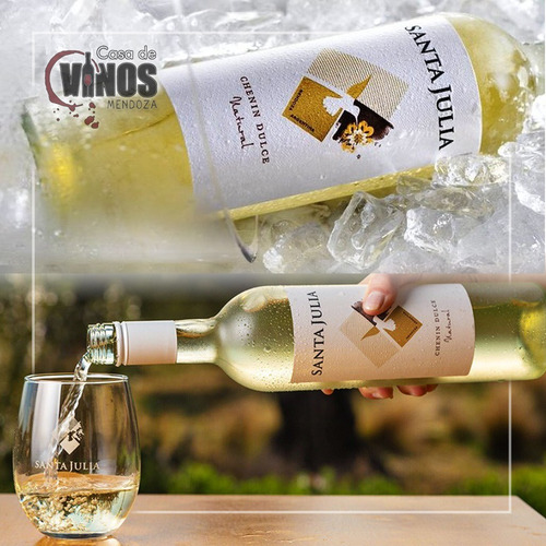 Vino Santa Julia Chenin Dulce + Tinto Dulce Caja X 12