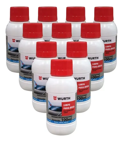 Kit 10 Unidades - Wurth Limpa Parabrisa 100ml - foto 1