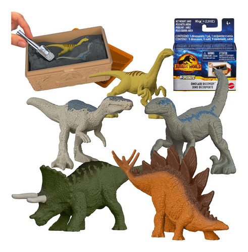 Dinosaurios Jurassic World Park Set Excavacion Original