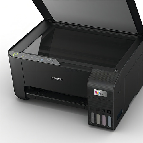Impresora Multifunción A Color Epson Ecotank L3250 Con Wifi Negro