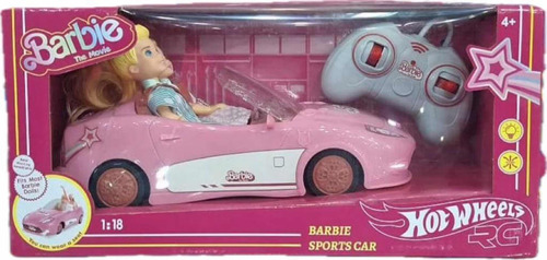 Carro Barbie A Control Remoto