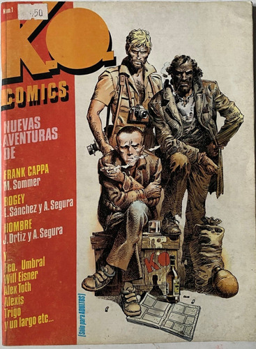 K. O. Comics, 2 Revistas, 80 Páginas Historieta 1983  Ex06b1