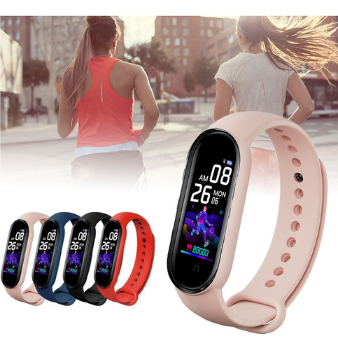 Reloj Smart Band M5 - Monitor Cardiaco - Calorias - Deportes