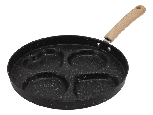 Sartén Multifuncional Para Huevos De 4 Tazas, Calentada Unif
