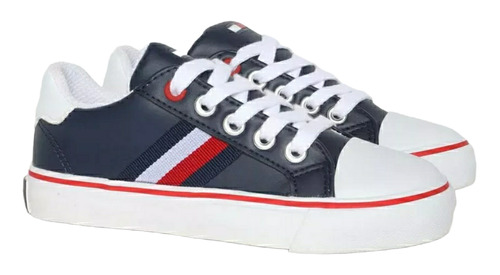 Tenis Tommy Hilfiger Para Niño Mod Bb Conner 867c