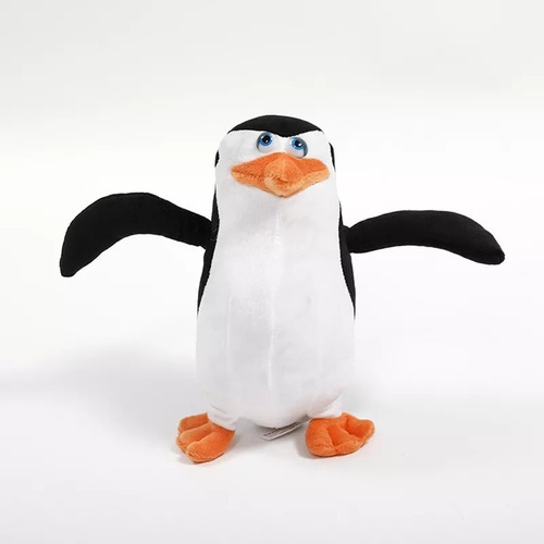 4 Peluches De Pinguinos De Madagascar Original 25 A 30 Cm