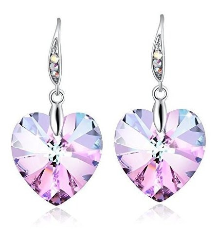 Arete En Forma De Corazón Para Mujer