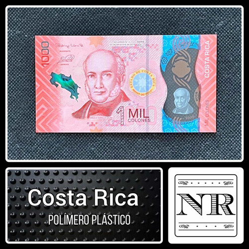 Costa Rica - 1.000 Colones - Año 2019 - P #280 - Plástico