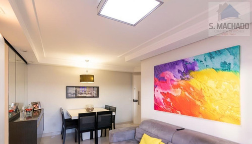 Imagem 9 de 15 de Apartamento Para Venda Em Santo André, Parque Jaçatuba, 2 Dormitórios, 1 Suíte, 1 Banheiro, 1 Vaga - Ve1998_2-1223222