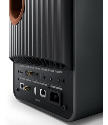 Par Parlantes Activos Bookshelf Wireless Kef Ls-50aii Color Negro