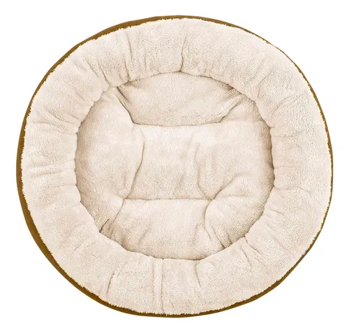 Cama Para Mascotas Dona 51cm Base Antideslizante Color Marrón