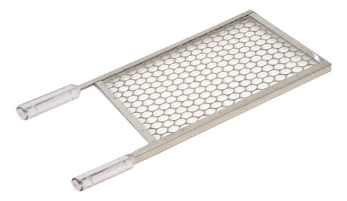 Grelha Moeda De Inox 430 Tamanho 35x45 Cm Para Churrasqueira