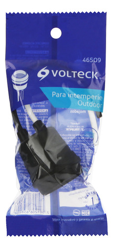 Portalampara Para Interperie Reforzadada Volteck Poin-10