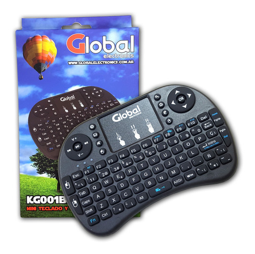 Mini Teclado Inalambrico Touchpad Smart Tv Android Windows