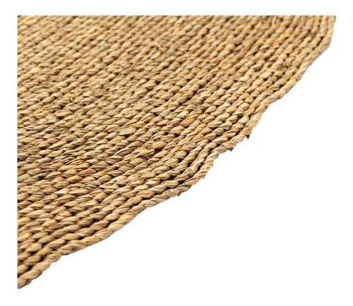 Imagen 4 de 4 de Alfombra Redonda Yute Fibras 1,50 Mts Deco Pura Home
