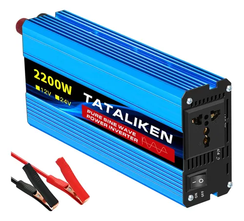Inversor De Onda Senoidal De 2200w Conversor De 12v A 110v