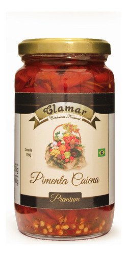 Pimenta Caiena Clamar Com 320g 100% Natural E Especial Top
