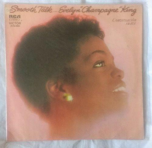 Evelyn Champagne King Smooth Talk Vinilo Original 