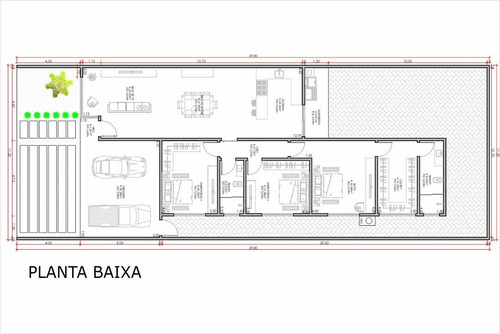 Imagem 2 de 9 de Projeto Arquitetônico 3qtos + Hidráulico + Elétrico | #ea175