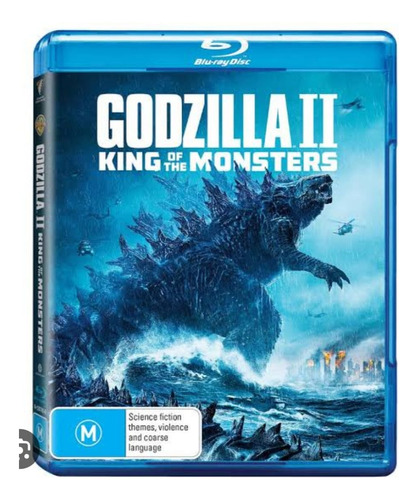 Godzilla 2 En Disco Bluray Alta Definición Full H D 