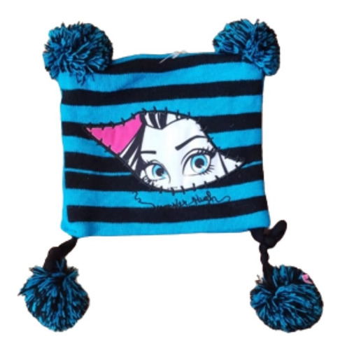 Gorro Multicolor Monster High Invierno Niños Plumitaa Off