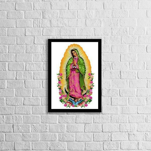 Quadro Decorativo Nossa Senhora De Guadalupe 24x18cm