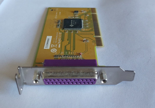 Placa Pci A Lpt Bajo Perfil Para Gabinetes Slim