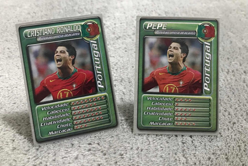 Cards Copa Do Mundo 2010 Piratinhas Cristiano Ronaldo #2 (Usado)