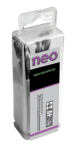 Pack 6 Brocas Hss 1.0mm Bar 1101 - Neo