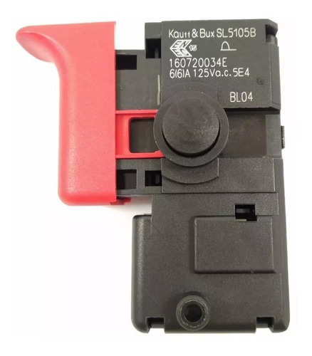 Interruptor Para Furadeira Bosch 127v Gsb 13-re 160720034e