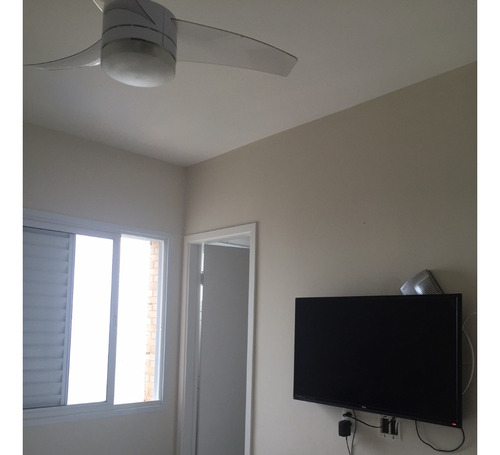 Praia Grande, Costa Do Sol, Apartamento 2 Dormitórios, Andar Alto Mobiliado