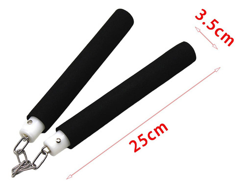 2 Palo De Práctica De Nunchakus Para Profesionales De Artes