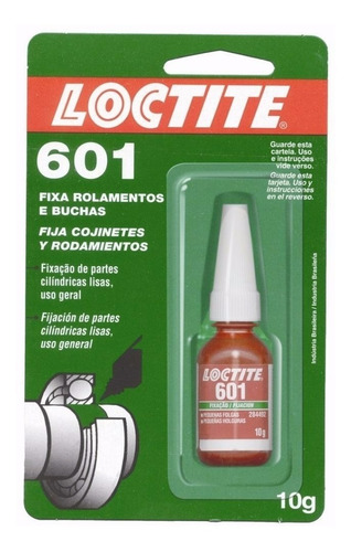 Loctite Verde 601 10g Fijador Rulemanes Rodamientos