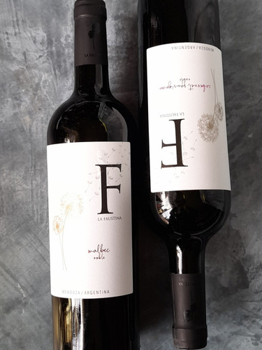 Vino La Faustina Roble Malbec Y Roble Cabernet Caja X 6 Bote