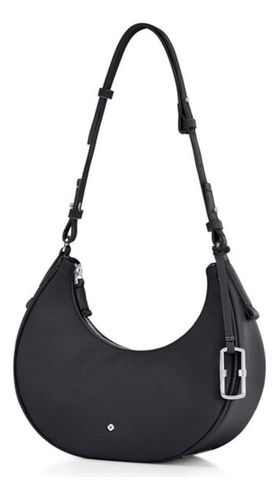 Bolsa De Mano Samsonite Mini Hobo Bag Color Negro
