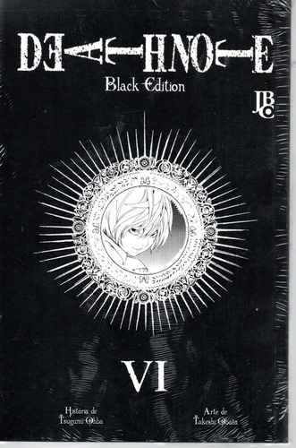 Mangá Death Note Black Edition Nº 06 - Jbc 6 - Bonellihq