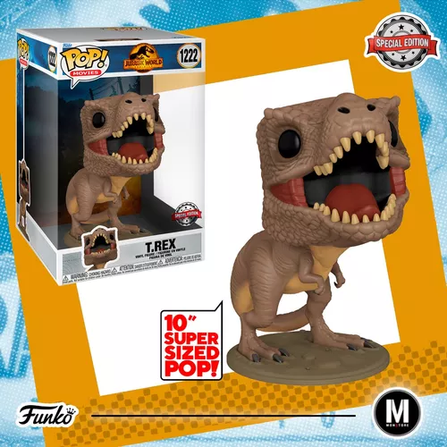 Pop! Funko T-rex 26cm Special Editon #1222  Jurassic World :  : Brinquedos e Jogos