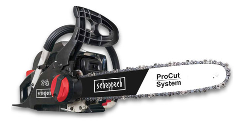 Motosierra Profesional 16 41cc 2t Easy Start - Scheppach Negro