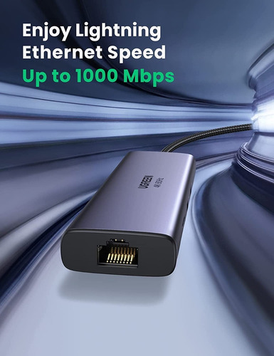 Imagem 5 de 10 de Hub Ugreen Usb-c 7 Em 1 Multi Portas - Rj45 Ethernet 60515