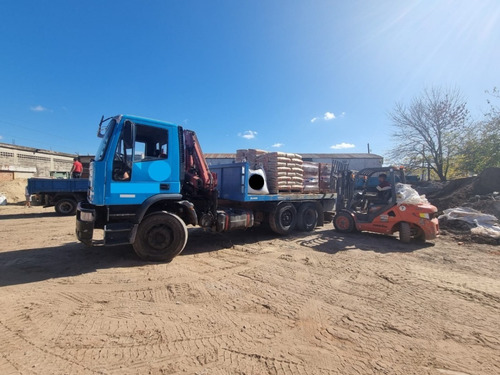 Imagen 5 de 7 de Iveco 160e23n Caja Abierta Con Hidrogrua Amco Veba. 2 Ejes